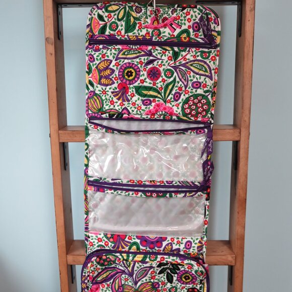 Vera Bradley Hanging Travel Toiletry Organizer in Viva La Vera - Picture 4 of 4